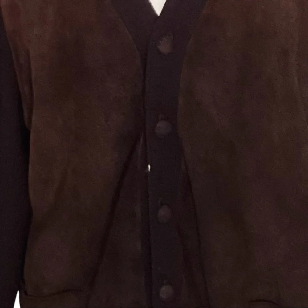 Golden Leaf Vintage Dark Brown Lightweight Jacket